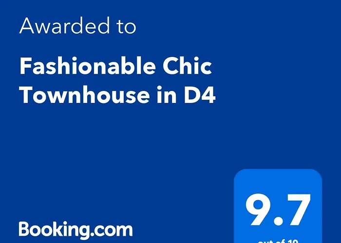 Fashionable Chic Townhouse In D4 *